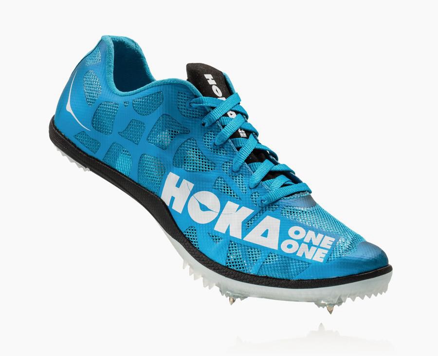 Zapatillas Atletismo Hoka One One Hombre - Rocket X - Azules/Blancas - DGQ586132